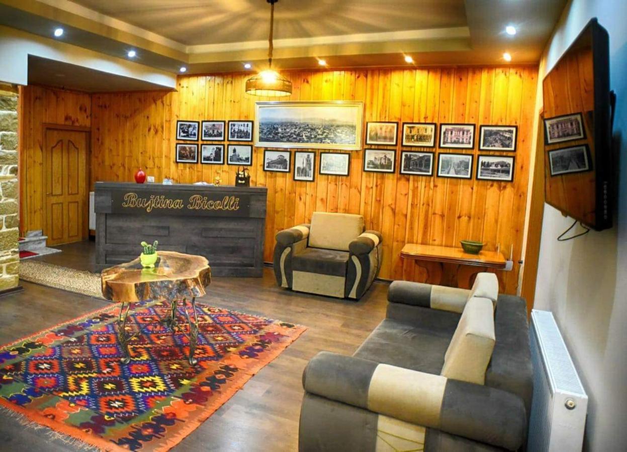 Hotel Bujtina Bicolli Korça Kültér fotó